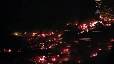 Makilik alanda yangın - AYDIN 