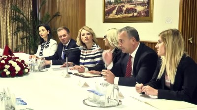 yabanci yatirimci - TBMM Dışişleri Komisyonu Başkanı Bozkır'ın kabulü  Videosu