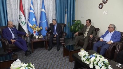 Türkmenlerin Cumhurbaşkanlığı görüşmeleri - BAĞDAT