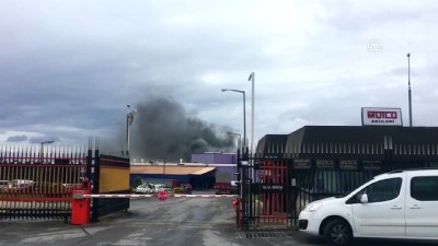 Tuzla'da fabrika yangını - İSTANBUL 