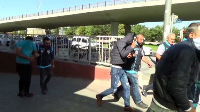  6 caminin musluklarını çalan 3 hırsız yakalandı... Hırsızlık anları kamerada 