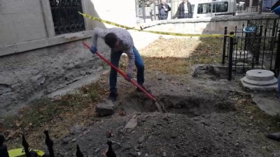  Arslanbey Türbesi yanında şüpheli kazı 