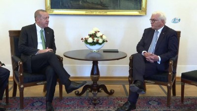  - Cumhurbaşkanı Erdoğan, Alman Mevkidaşı Steinmeier İle Görüştü 