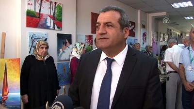 el emegi goz nuru - Elazığ'da psikiyatri hastalarından sergi  Videosu