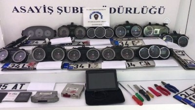calinti arac - İstanbul merkezli oto hırsızlığı operasyonu - İSTANBUL  Videosu