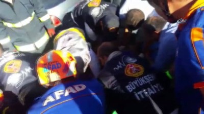  Otomobille tır çarpıştı: 1 yaralı