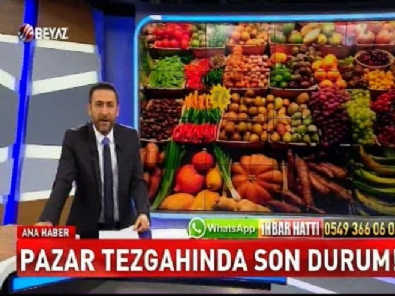 Pazar tezgahlarında son durum