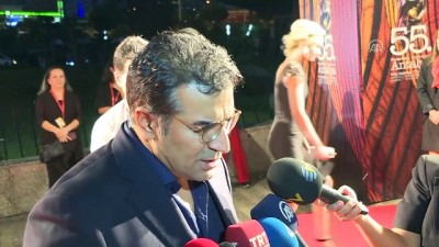 kirmizi hali - 55. Uluslararası Antalya Film Festivali - Kırmızı halı ve açılış galası - ANTALYA Videosu