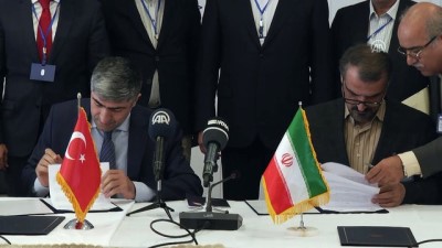 imza toreni - AA, IRNA ve YONHAP'la iş birliği anlaşması imzaladı - TAHRAN Videosu