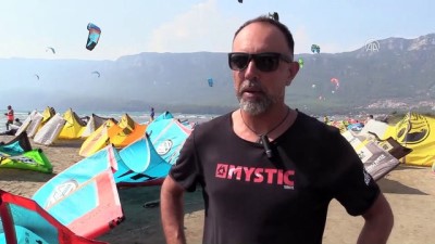 ucurtma sorfu - Dünyaca ünlü sörfçüler Gökova Körfezi'nde mücadele edecek - MUĞLA  Videosu