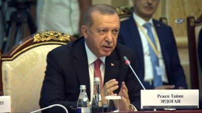 toplanti -  - Erdoğan'dan Türk liderlere: 'Kendi para birimlerimizle ticaret yapalım'  Videosu
