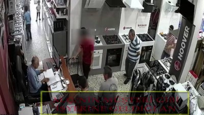 Hırsızlık anı güvenlik kamerasında - GAZİANTEP 