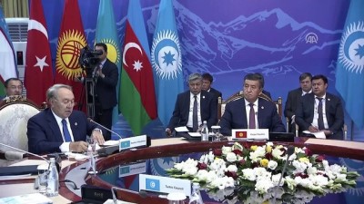 toplanti - 'Türk Konseyi 6. Devlet Başkanları Zirvesi' - Kazakistan Cumhurbaşkanı Nazarbayev - ÇOLPON ATA  Videosu