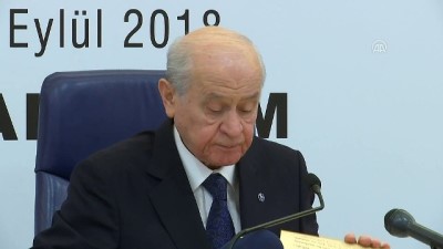 zeka ozurlu - Bahçeli: 'Cumhur İttifakı'nın milli görev ve tarihi sorumluluğunu bir kez daha icra etmesini mühim görüyoruz' - ANKARA  Videosu