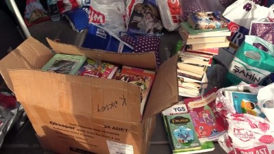 Köy okulları için kitap topladılar - KAYSERİ