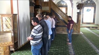  Yalçın Akdoğan'ın Kilis ziyareti esnasında roketle vurulan cami restore edildi 