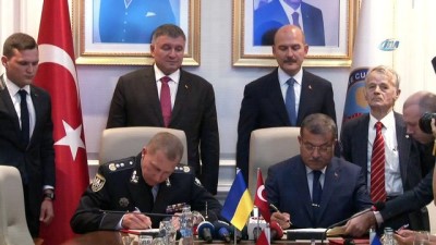  Bakan Soylu, Ukrayna İçişleri Bakanı Avakov’u kabul etti