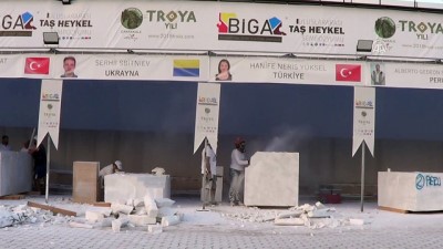 akkale - 'Biga Taş Heykel' sempozyumu - ÇANAKKALE Videosu