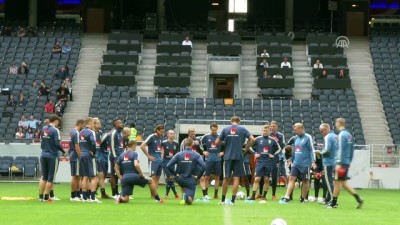 İsveç Milli Takımı'nda Türkiye maçı hazırlıkları - STOCKHOLM