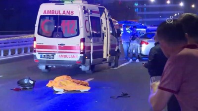 trafik kazasi - Şişli'de motosiklet devrildi: 1 ölü - İSTANBUL  Videosu
