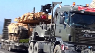  Tanklar Suriye sınırına gidiyor