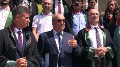 basin aciklamasi - Avukatların otopark eylemi davası - UŞAK Videosu