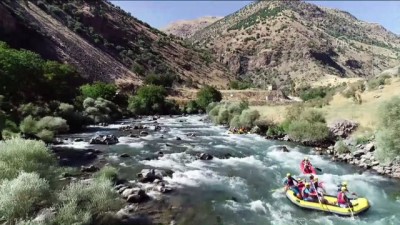 kamu gorevlileri - Çatak'ı rafting heyecanı sardı - VAN  Videosu