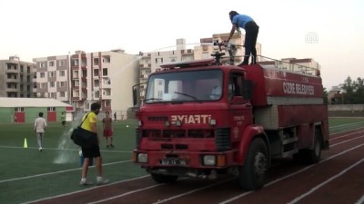 İtfaiyeden futbolculara destek - ŞIRNAK