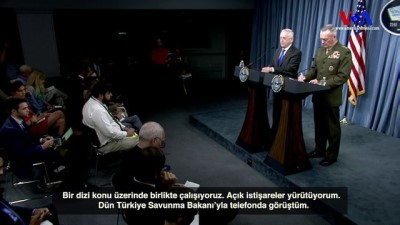 ford - Mattis Menbiç’teki İşbirliğinden Memnun S-400’lerden Kaygılı  Videosu