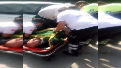 tahkikat -  Otomobil bariyerlere çarptı: 1 yaralı  Videosu