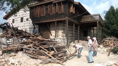 dugmeli evler -  Tarihi 'Düğmeli evler' restore ediliyor  Videosu