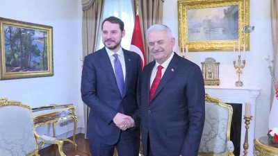 TBMM Başkanı Yıldırım, Bakan Albayrak'ı kabul etti 