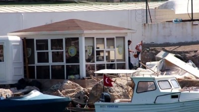 istankoy -  Bodrum'da göçmen teknesi battı: 2 ağır yaralı  Videosu