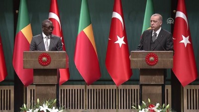 toplanti - Erdoğan-Talon ortak basın toplantısı - Talon (2) - ANKARA Videosu