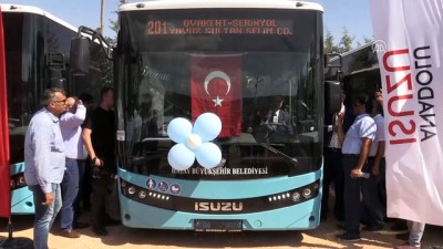 engelli vatandas - Hatay'da 23 toplu taşıma aracı hizmete girdi Videosu