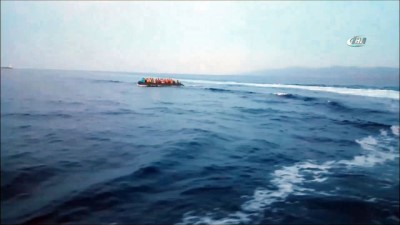 akkale -  Sahil Güvenlik ekipleri Afgan mültecileri böyle kurtardı  Videosu