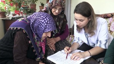 okuma yazma seferberligi - Dört elti 70'inden sonra okuryazar oldu - DÜZCE  Videosu