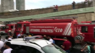 ikitelli - İkitelli'de iş merkezinde yangın - İSTANBUL Videosu