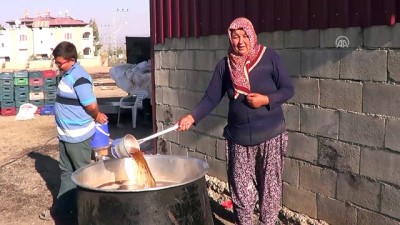pekmezli - İslahiye'de üzüm pekmezi zamanı - GAZİANTEP  Videosu