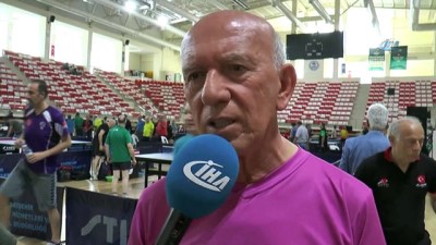 masa tenisi - Veteran masa tenişçiler Eskişehir’de buluştu Videosu