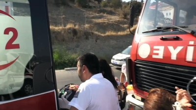 yolcu minibus - Bodrum'da yolcu minibüsü devrildi: 16 yaralı - MUĞLA Videosu