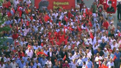cumhurbaskani adayi - İzmir'in düşman işgalinden kurtuluşunun 96. yıl dönümü - 350 metrelik Türk bayrağı açıldı (2)  Videosu