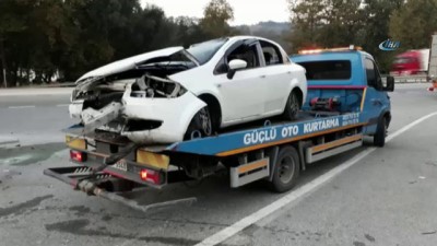 direksiyon - Kontrolden çıkan araç takla attı: 2 yaralı  Videosu