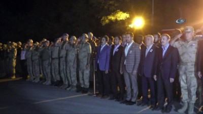  Şehit Er İnaltekin için Hakkari'de tören düzenlendi