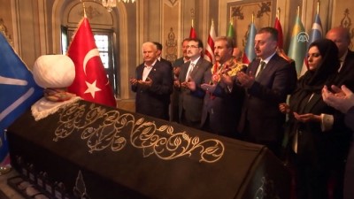 TBMM Başkanı Yıldırım, Ertuğrul Gazi'nin türbesini ziyaret etti - BİLECİK