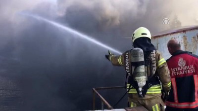 Tuzla'da fabrika yangını - İSTANBUL
