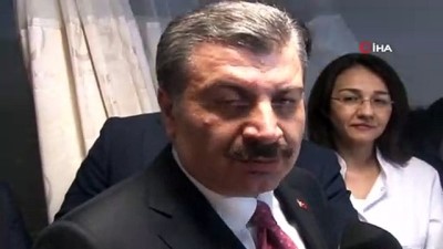 sezaryen dogum -  Bakan Koca'dan yeni yılın bebeğine ziyaret  Videosu