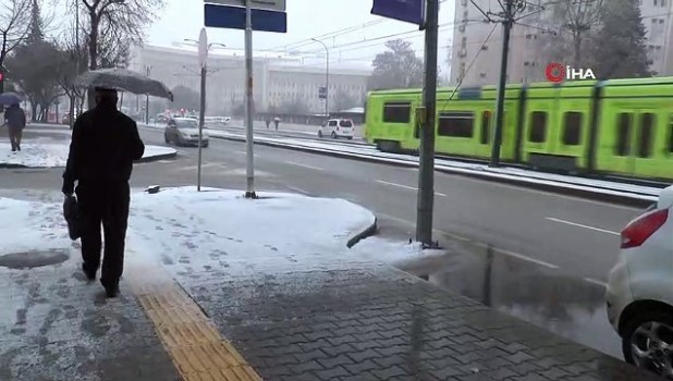gaziantep te kar yagisi