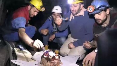komur ocagi - Maden ocağında yeni yılı karşıladılar - ZONGULDAK  Videosu