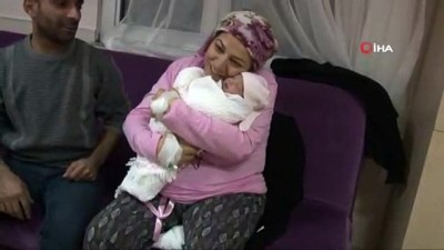  Mardin’de yılın bebeği Nilay oldu 